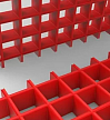 Настил композитный решетчатый ISO  38x38x30  